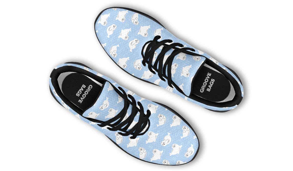 Seal Pattern Sneakers