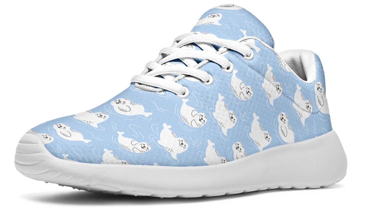 Seal Pattern Sneakers