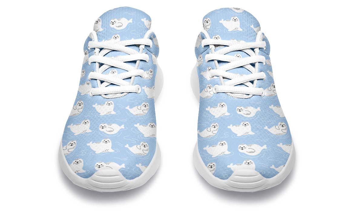 Seal Pattern Sneakers