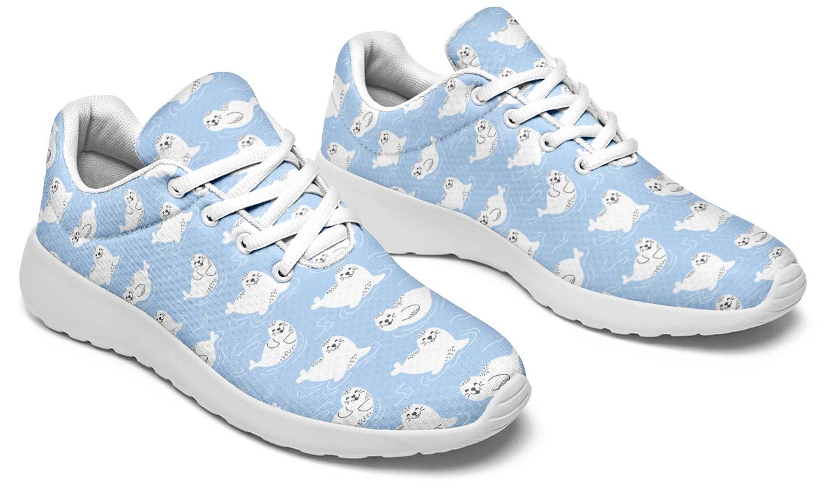 Seal Pattern Sneakers