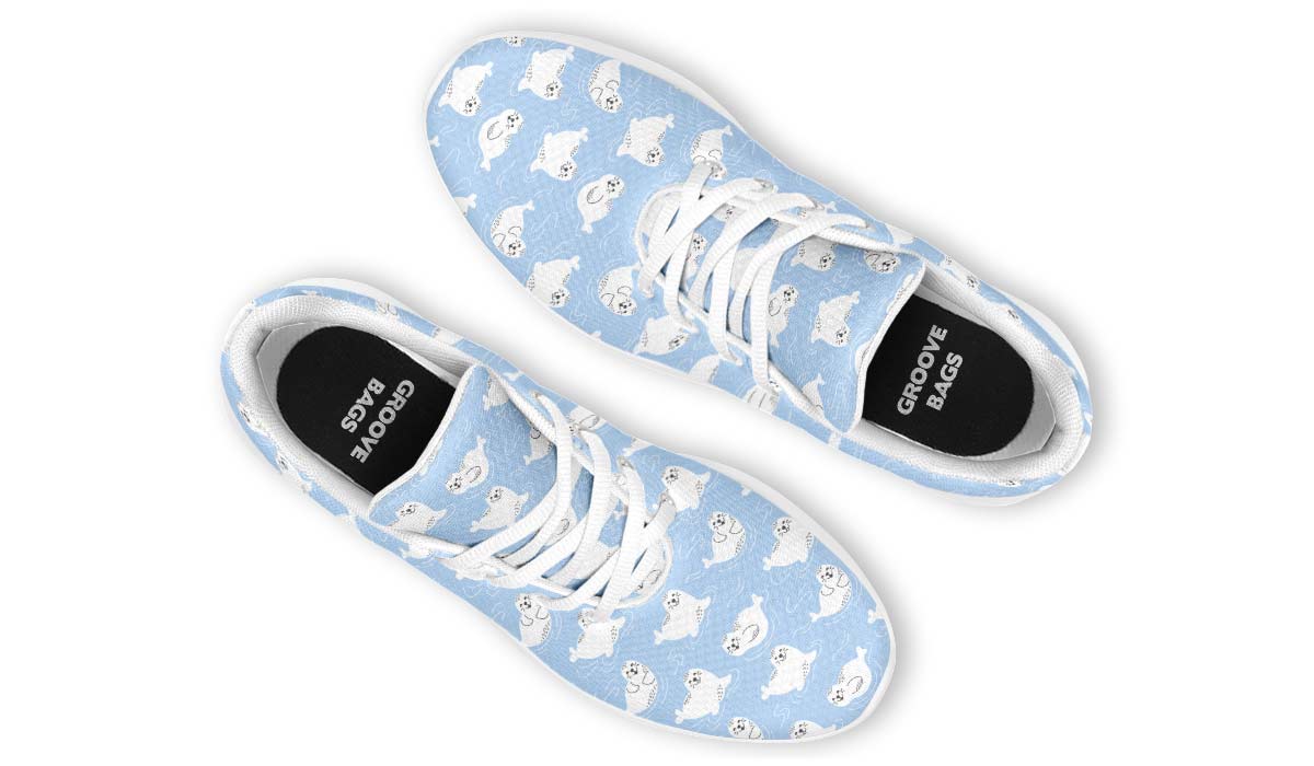 Seal Pattern Sneakers