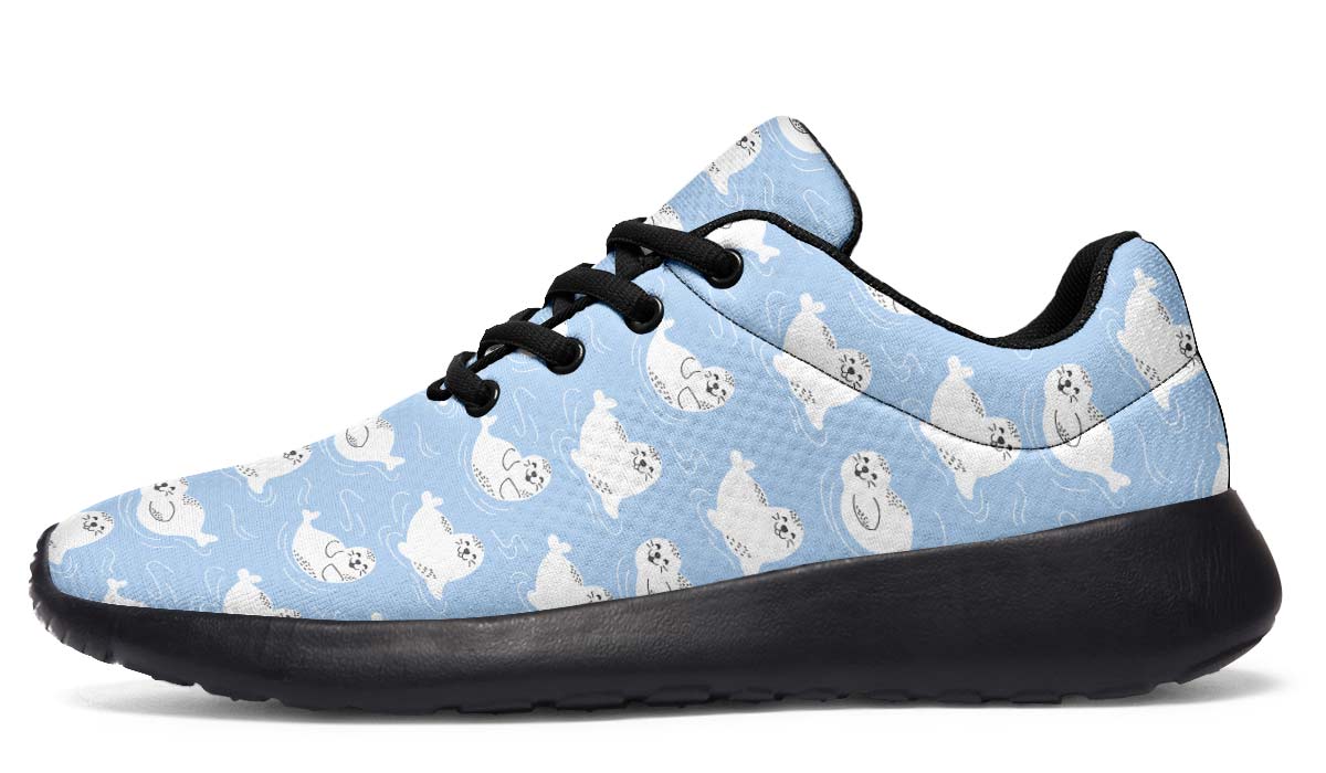 Seal Pattern Sneakers
