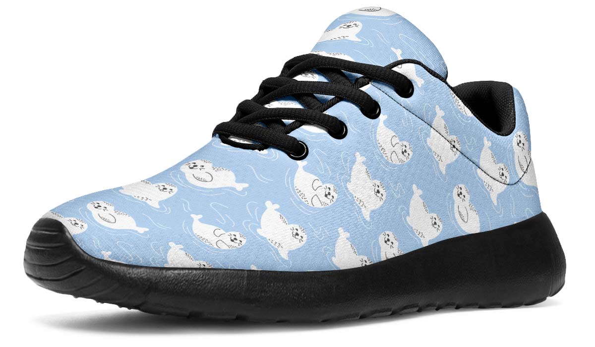 Seal Pattern Sneakers