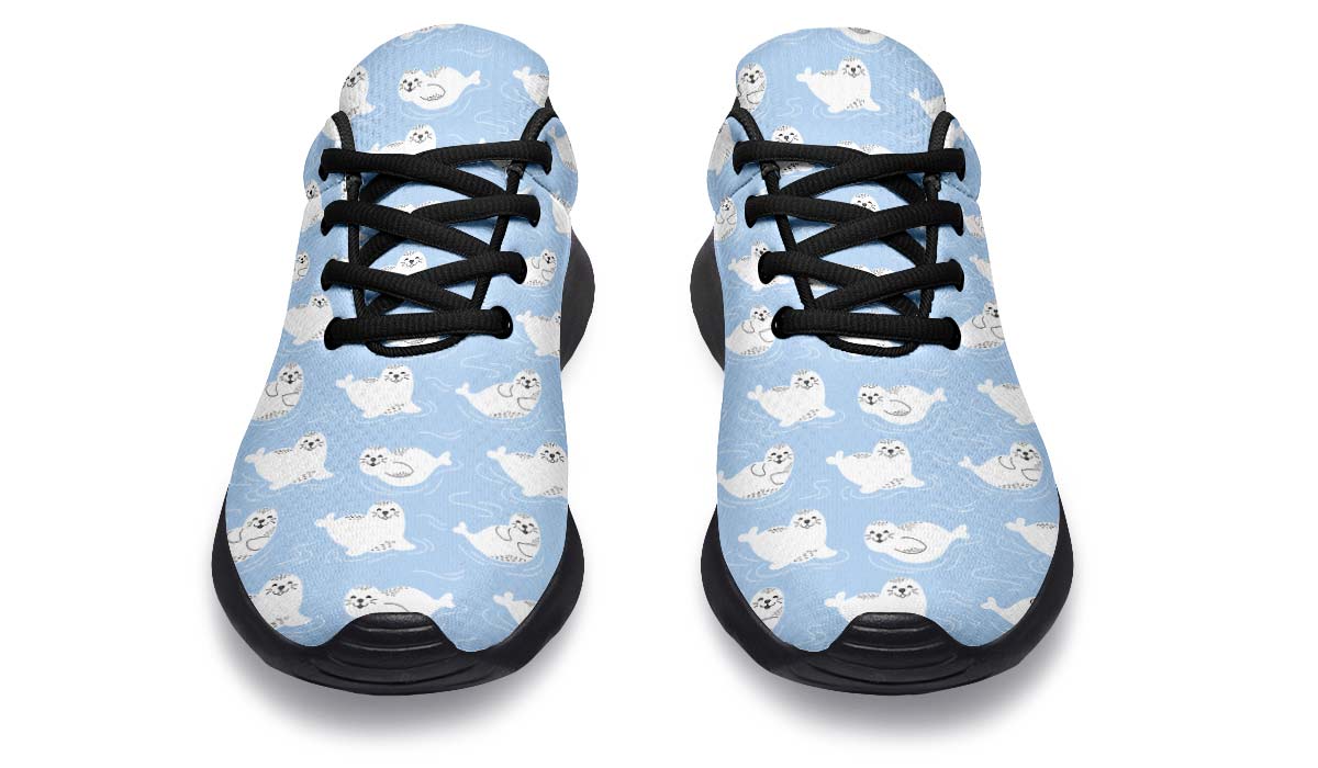 Seal Pattern Sneakers