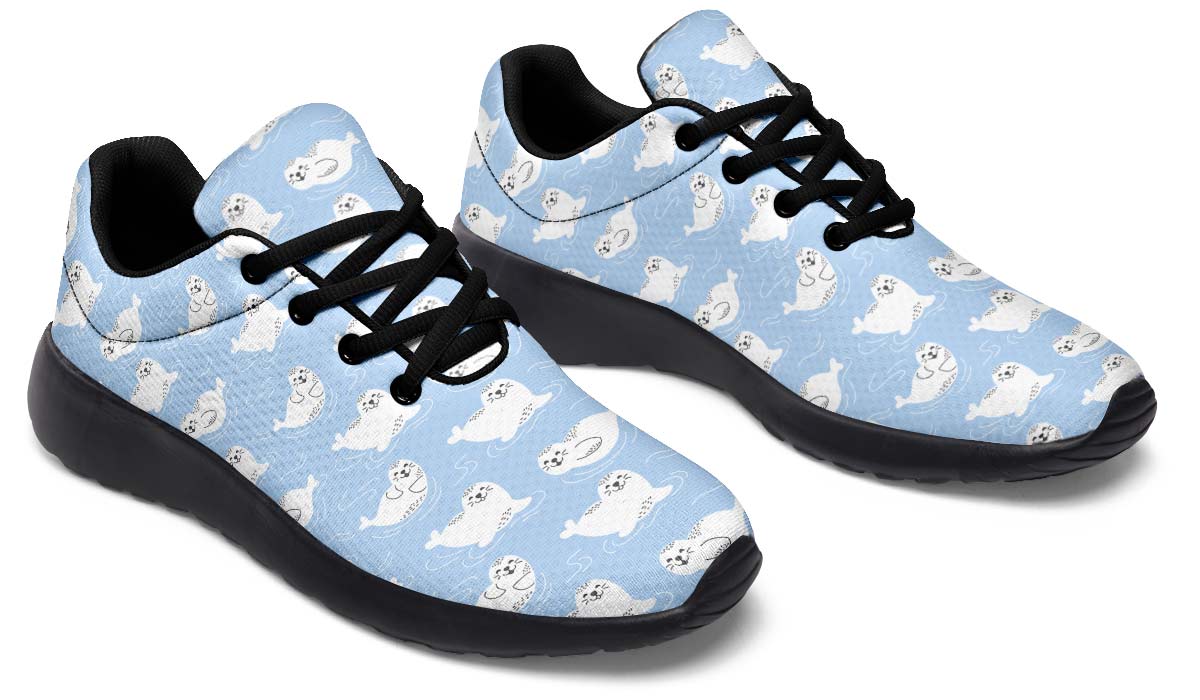 Seal Pattern Sneakers