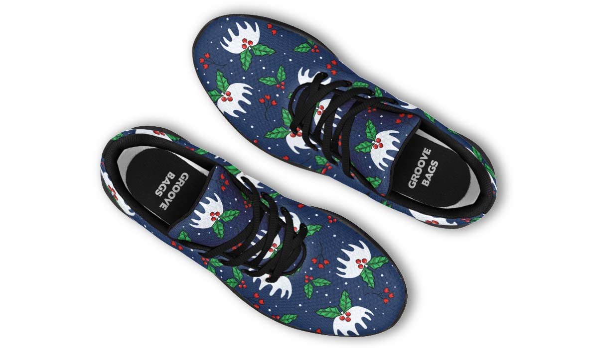 Snowy Mistletoe Sneakers