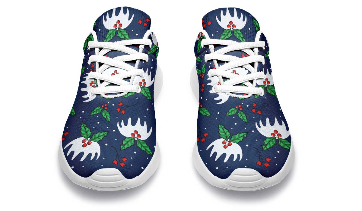 Snowy Mistletoe Sneakers