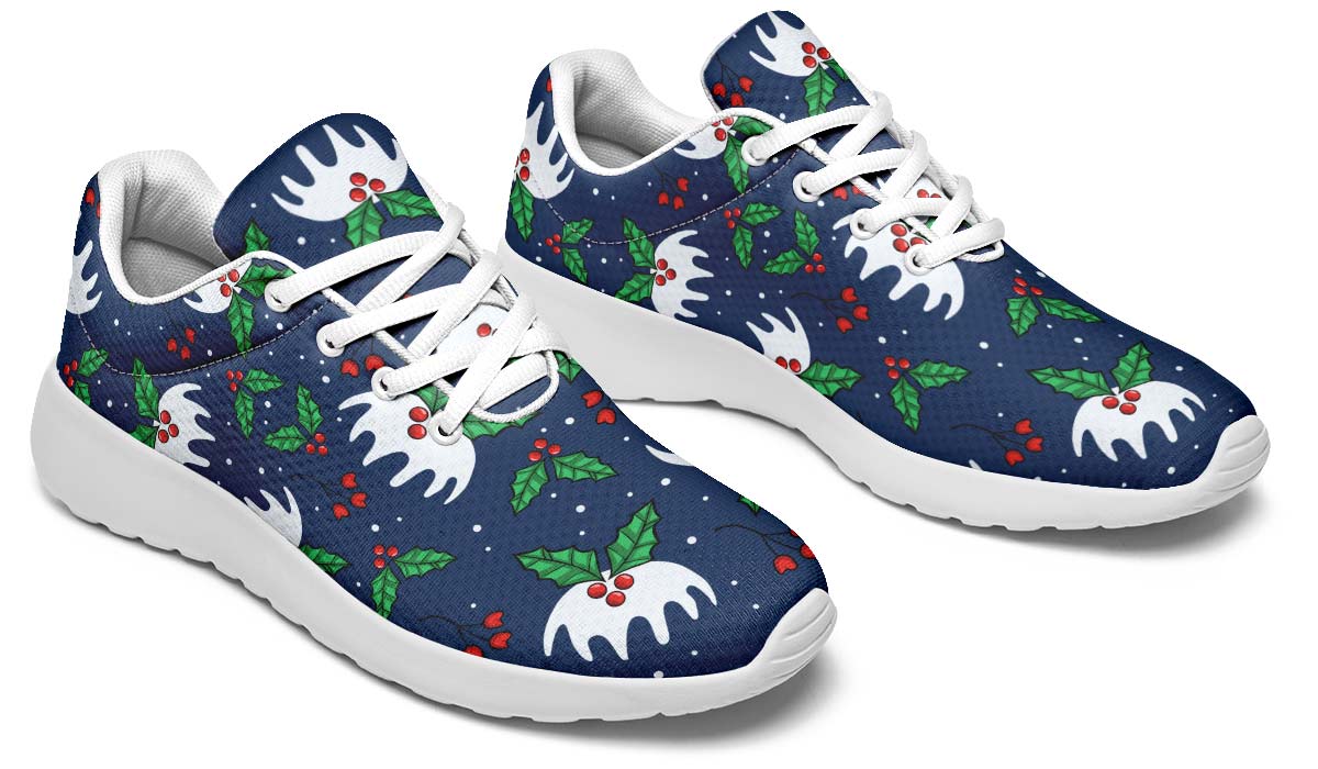 Snowy Mistletoe Sneakers