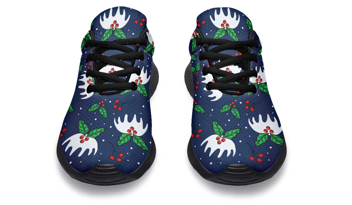 Snowy Mistletoe Sneakers