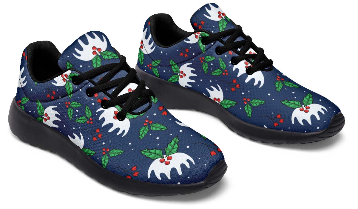 Snowy Mistletoe Sneakers