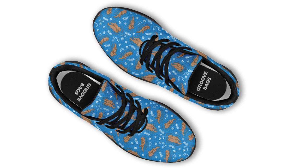 Swimming Sea Otters Sneakers
