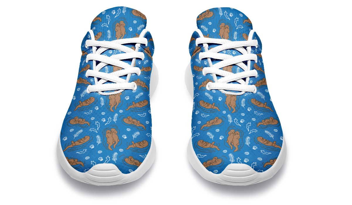 Swimming Sea Otters Sneakers
