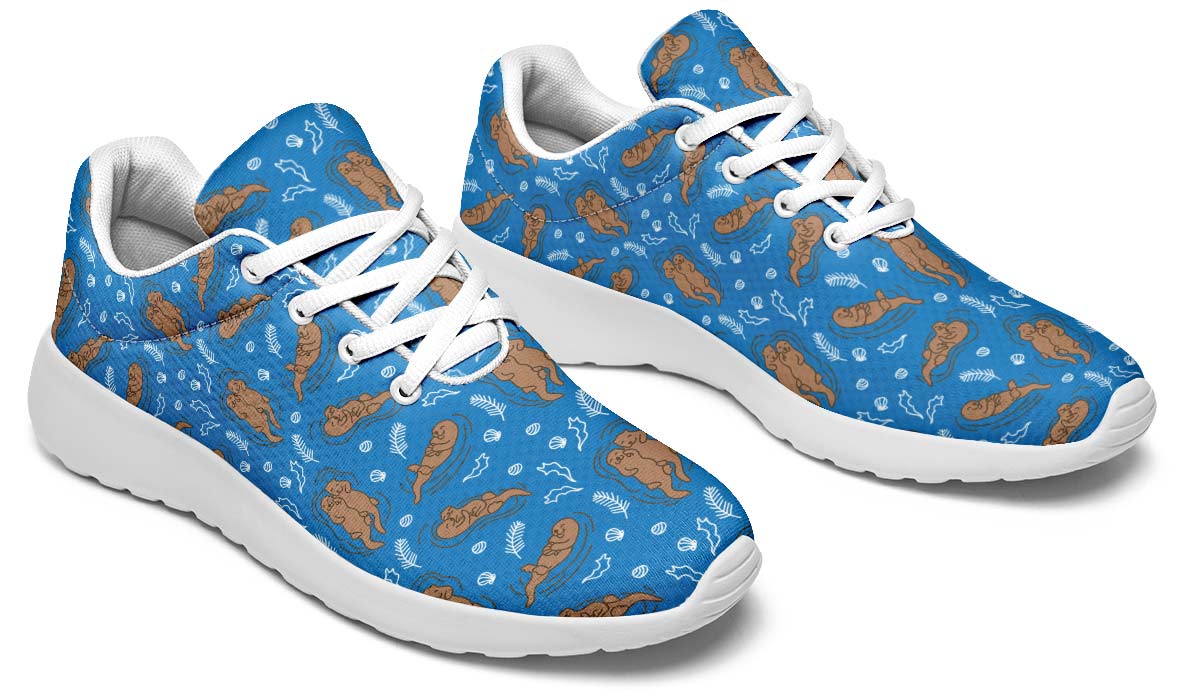 Swimming Sea Otters Sneakers