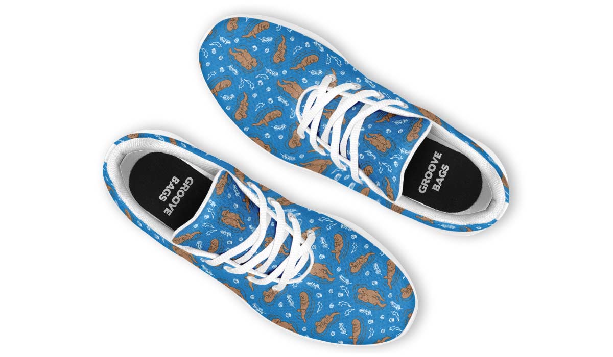 Swimming Sea Otters Sneakers