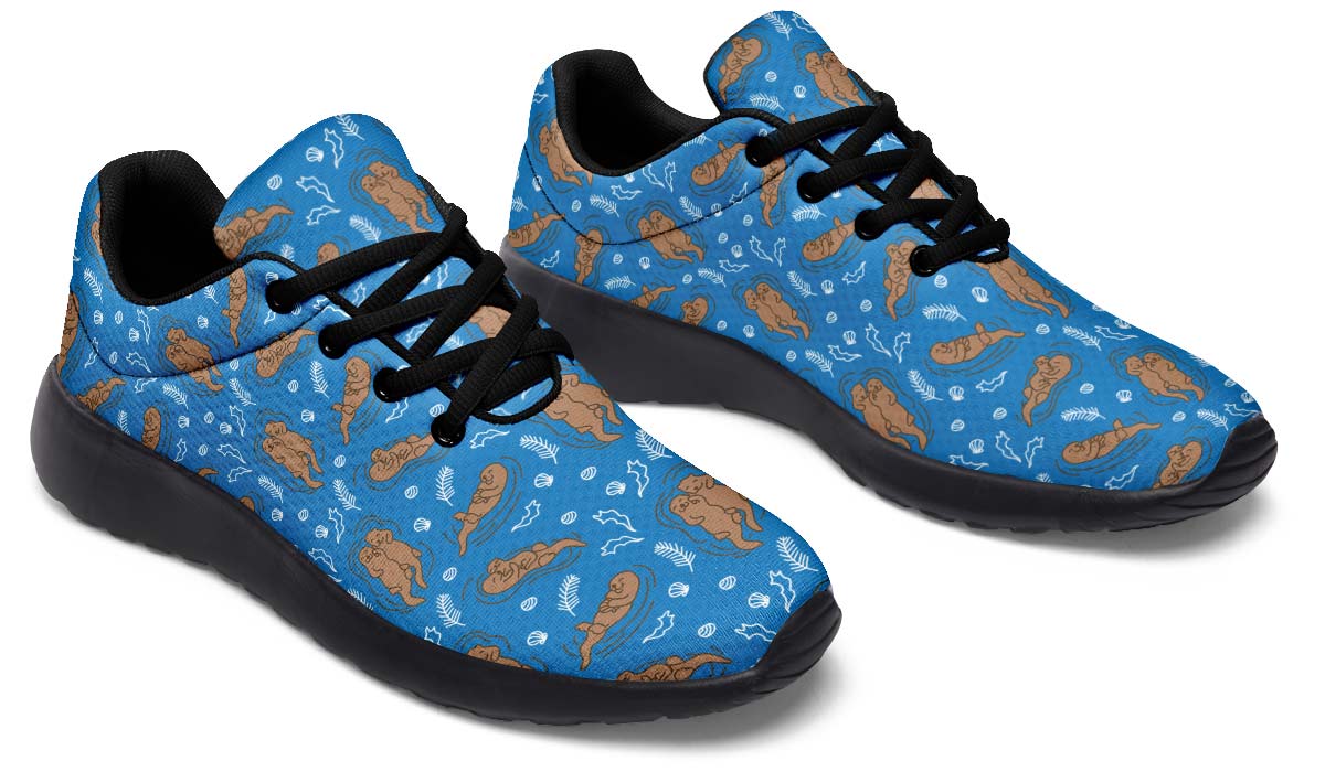 Swimming Sea Otters Sneakers