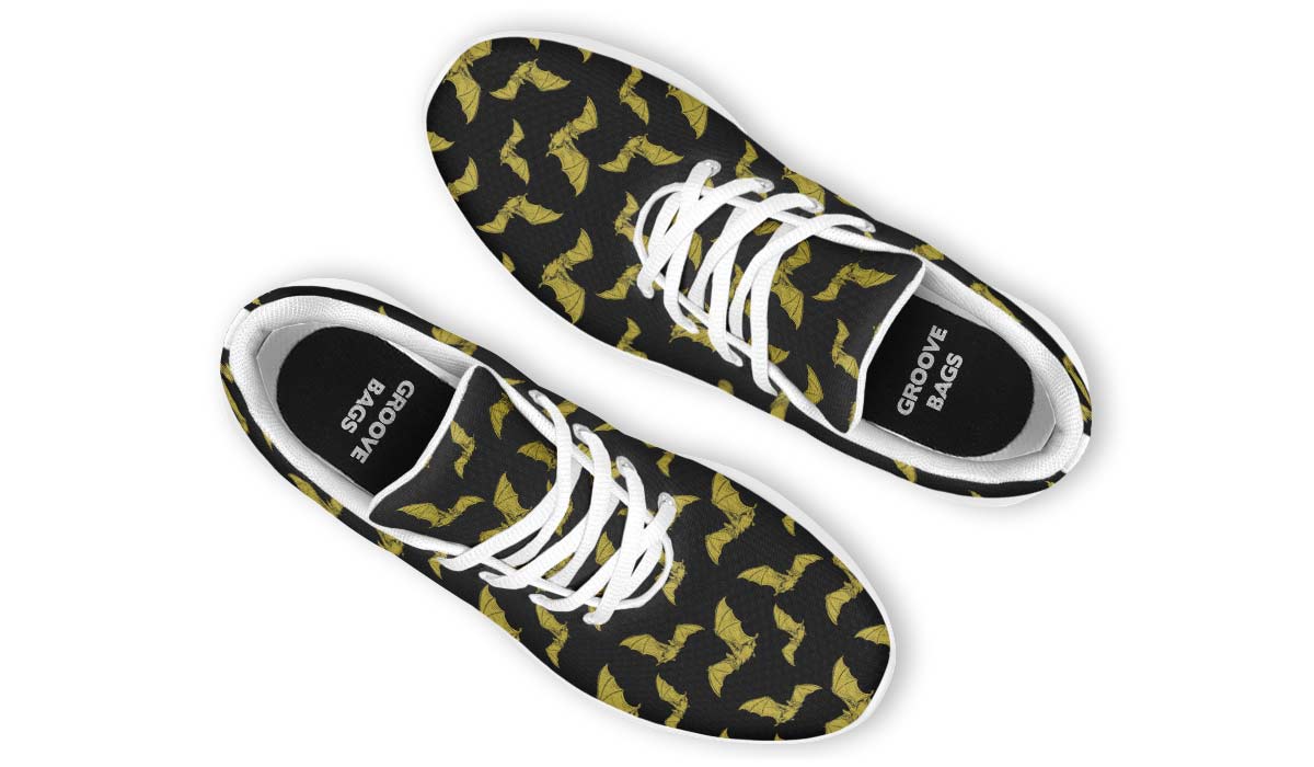 Vampire Bat Pattern Sneakers