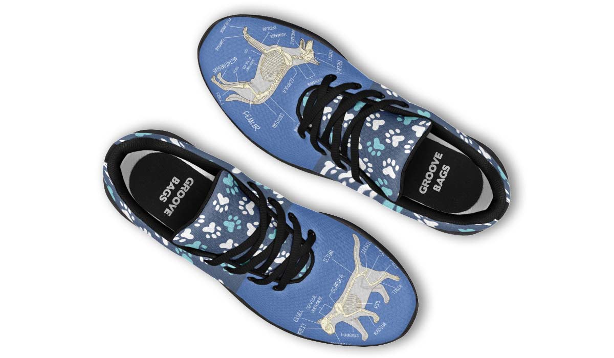 Veterinary Skeletal Diagram Sneakers