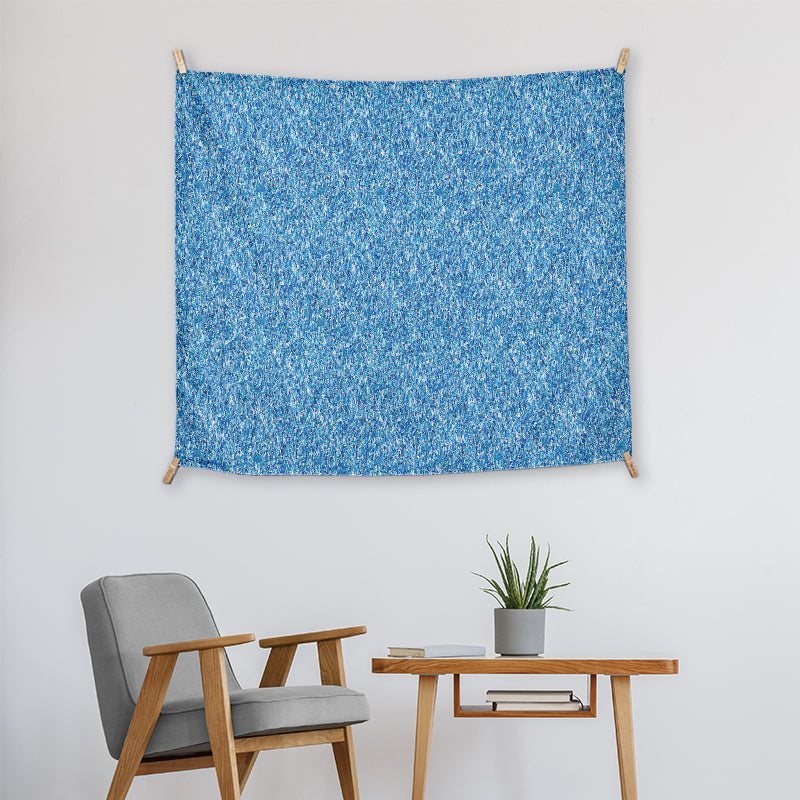 Blue Water Wall Tapestries test jj