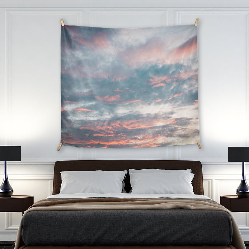 Pink Sky Wall Tapestries test jj