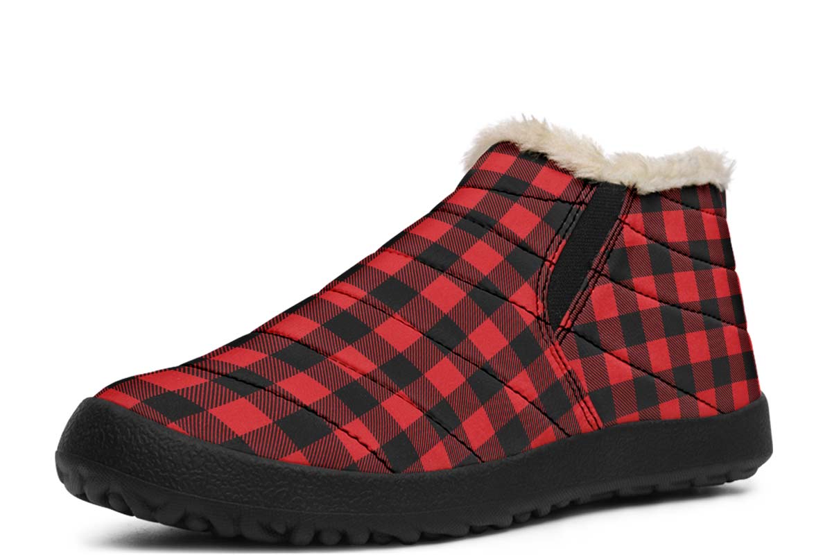 Checkered Black And Red