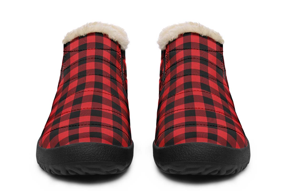 Checkered Black And Red