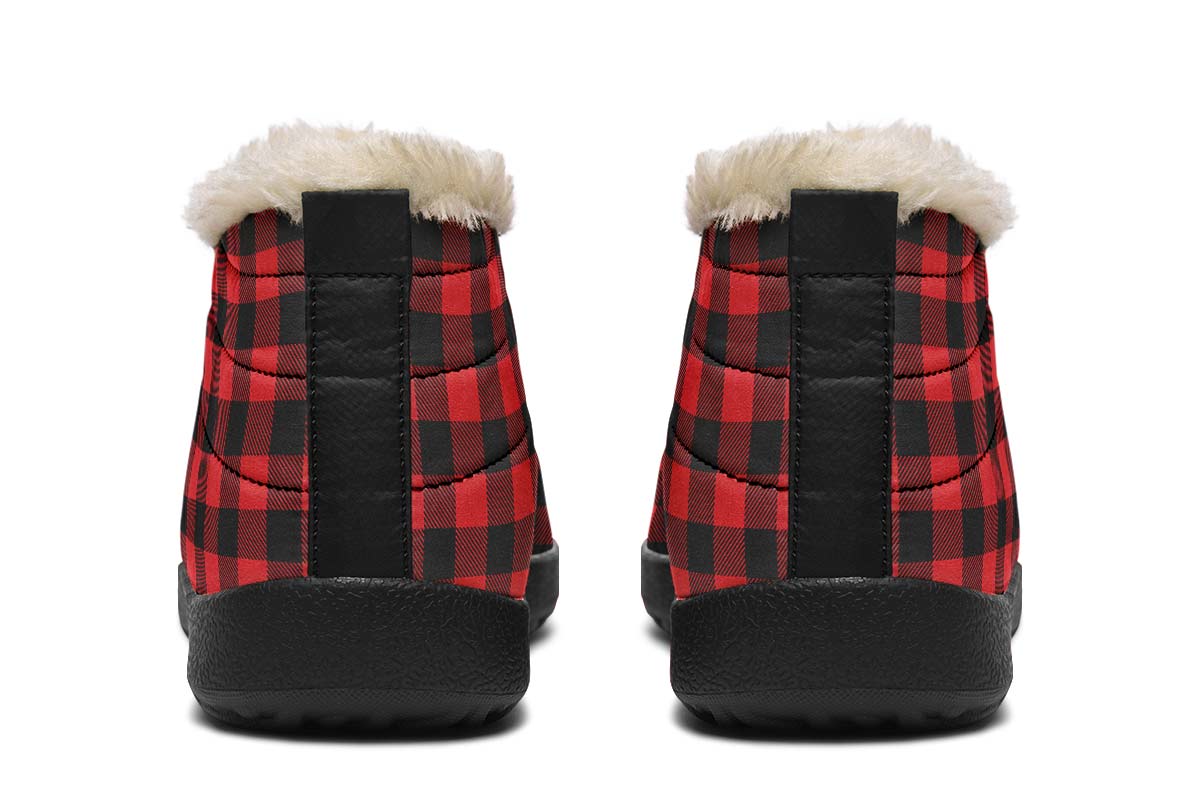 Checkered Black And Red