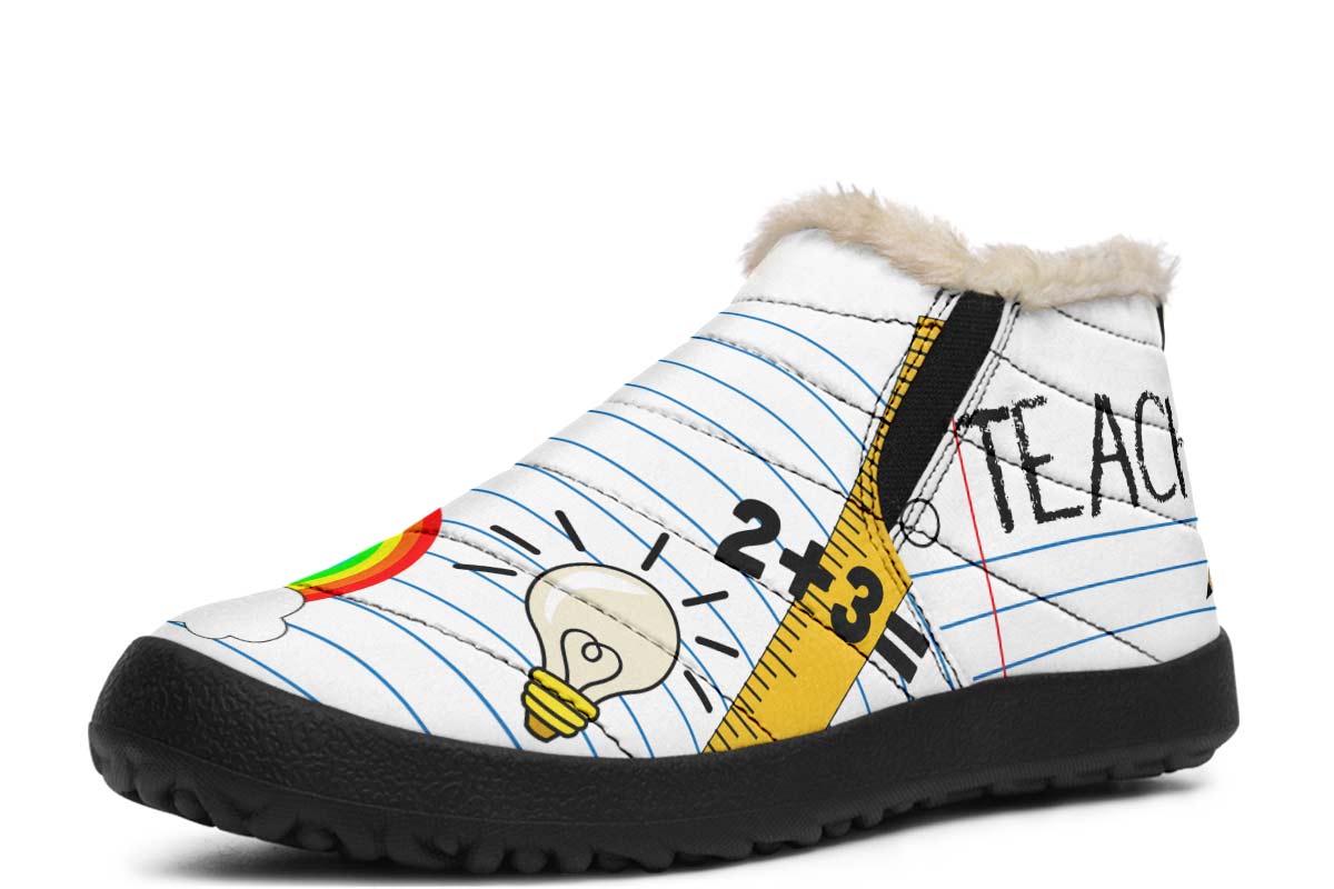 Bold Teacher Winter Sneakers