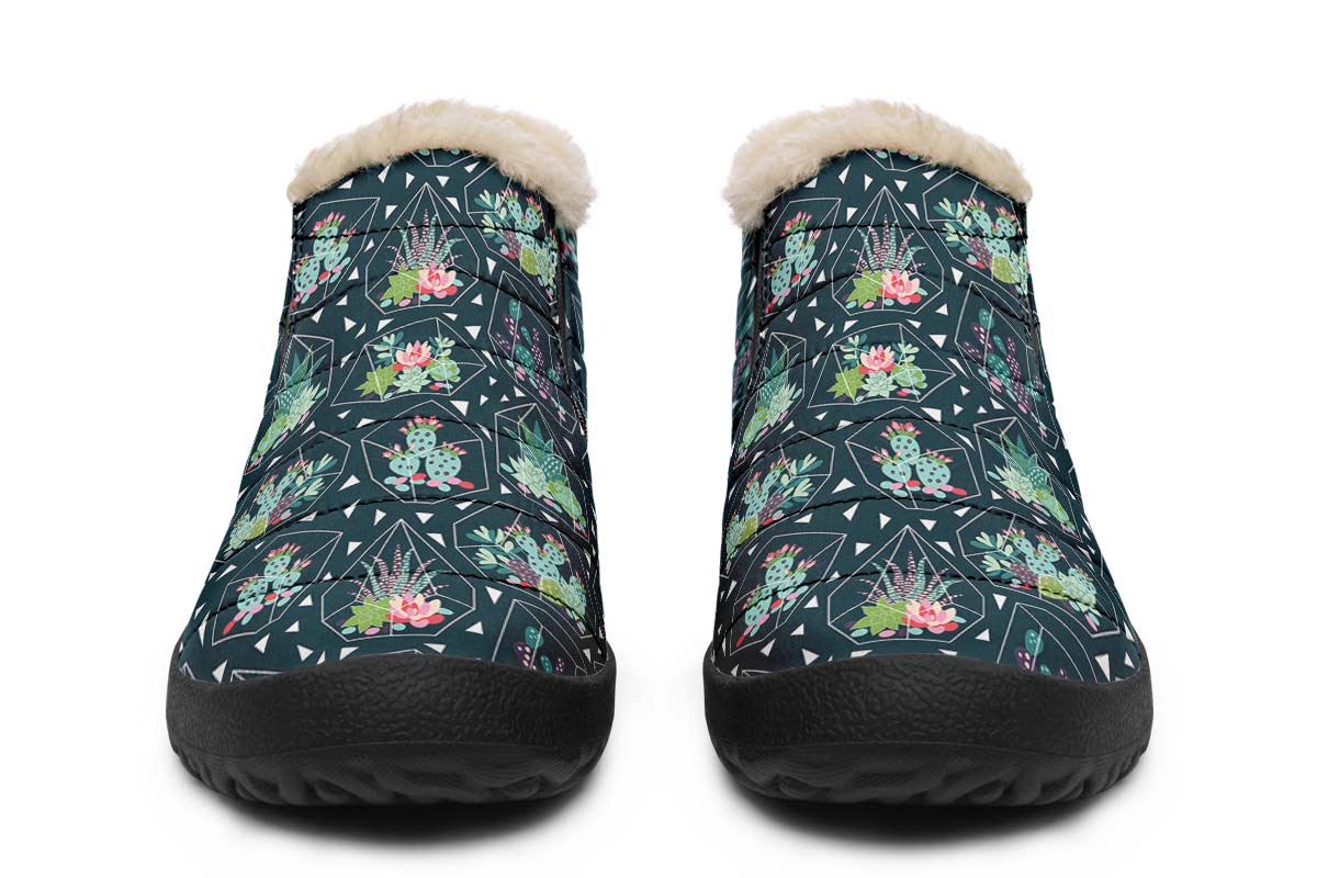 Cactus Terrarium Winter Sneakers
