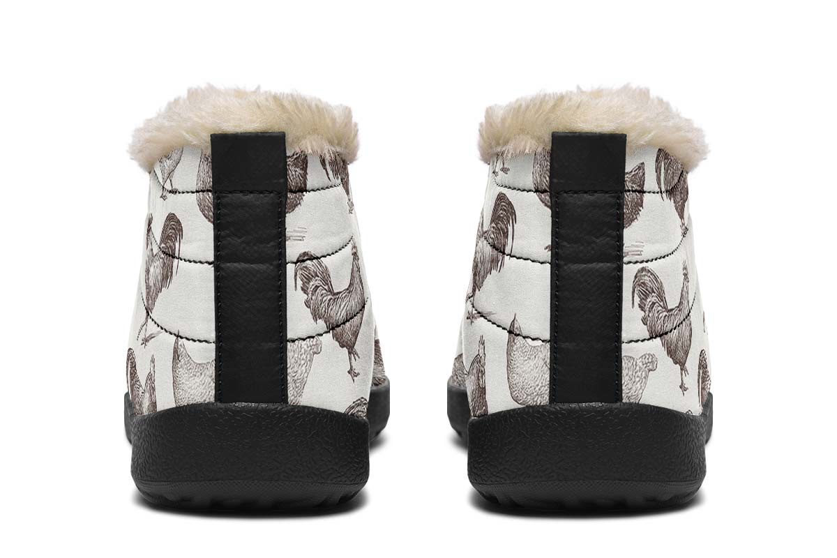 Chicken Clucks Winter Sneakers