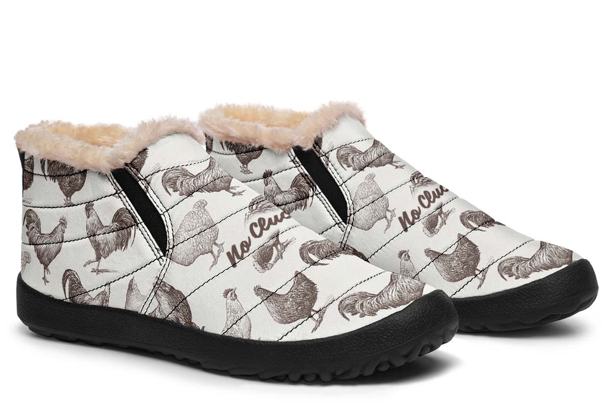 Chicken Clucks Winter Sneakers