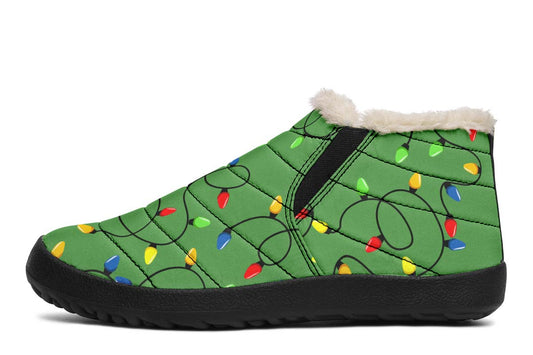 Christmas Lights Winter Sneakers