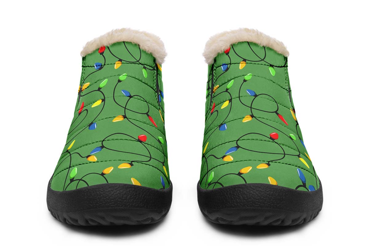 Christmas Lights Winter Sneakers