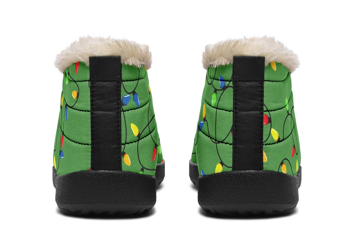 Christmas Lights Winter Sneakers
