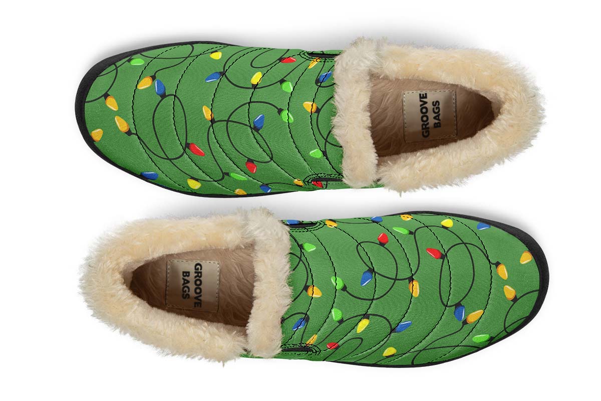 Christmas Lights Winter Sneakers