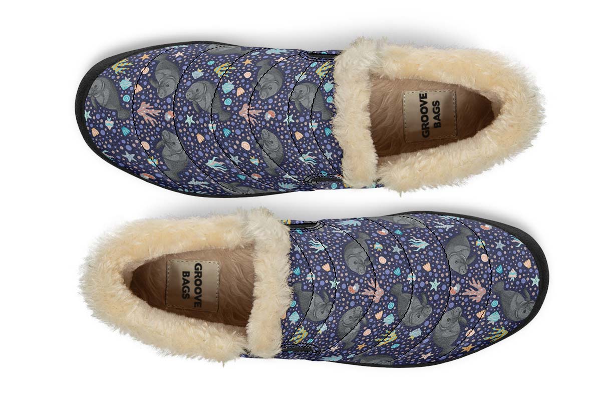 Manatee Party Winter Sneakers