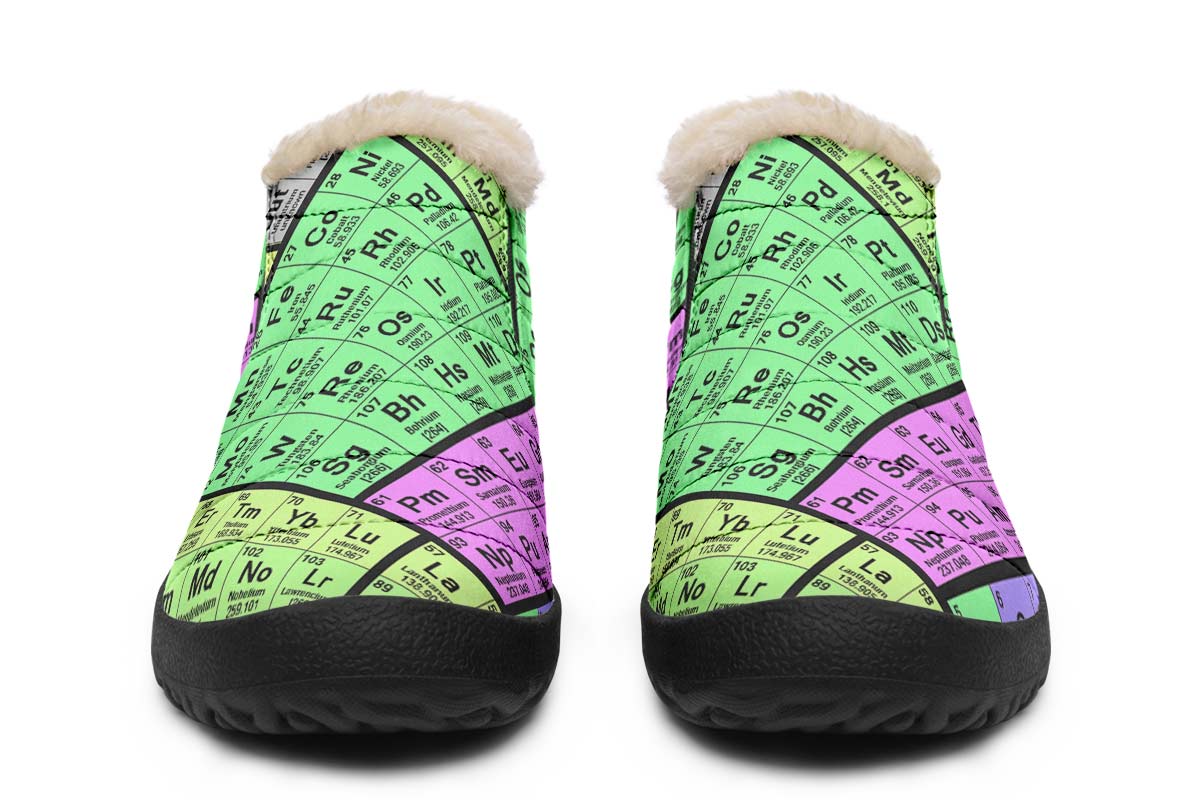Periodic Table Winter Sneakers