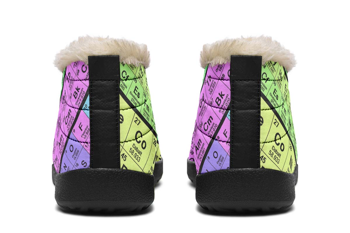 Periodic Table Winter Sneakers