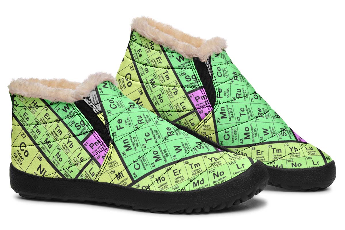 Periodic Table Winter Sneakers