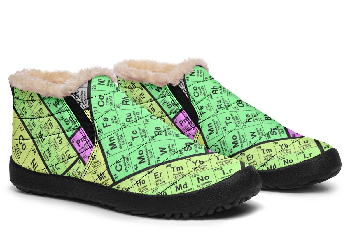 Periodic Table Winter Sneakers