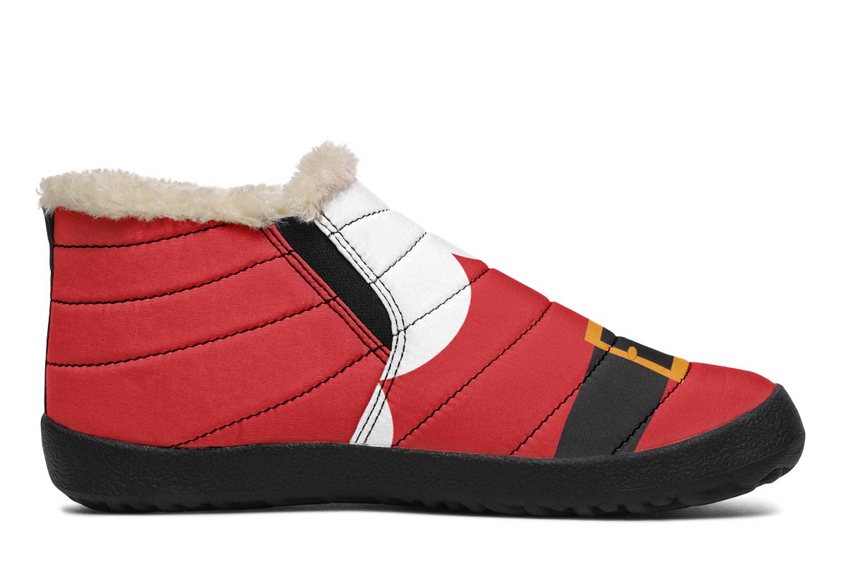 Santa Suit Christmas Winter Sneakers