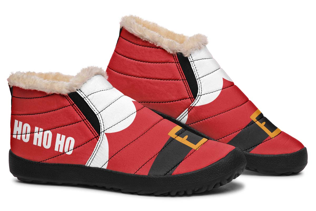Santa Suit Christmas Winter Sneakers