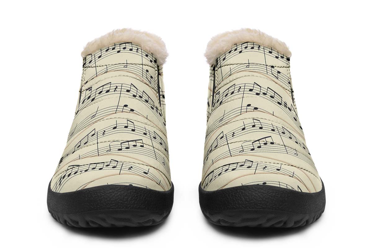 Sheet Music Winter Sneakers