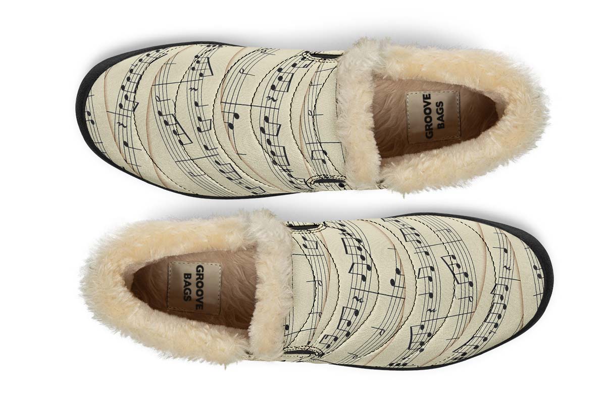 Sheet Music Winter Sneakers