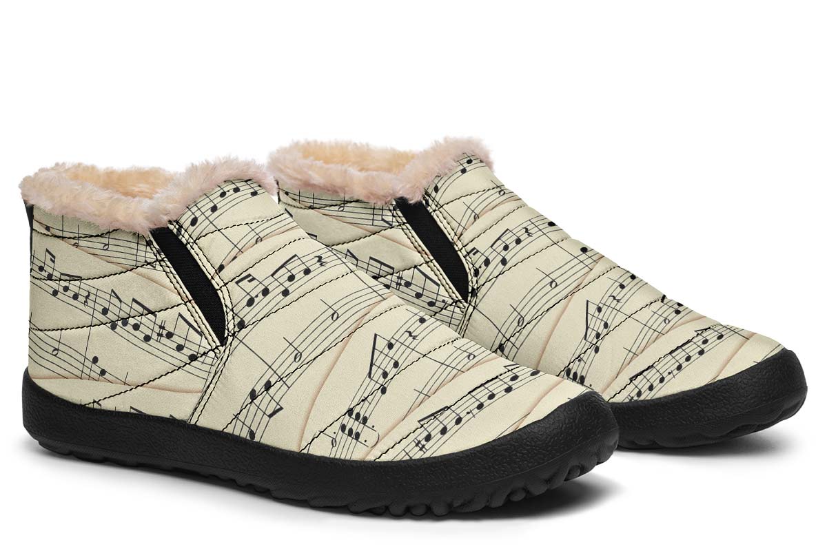 Sheet Music Winter Sneakers