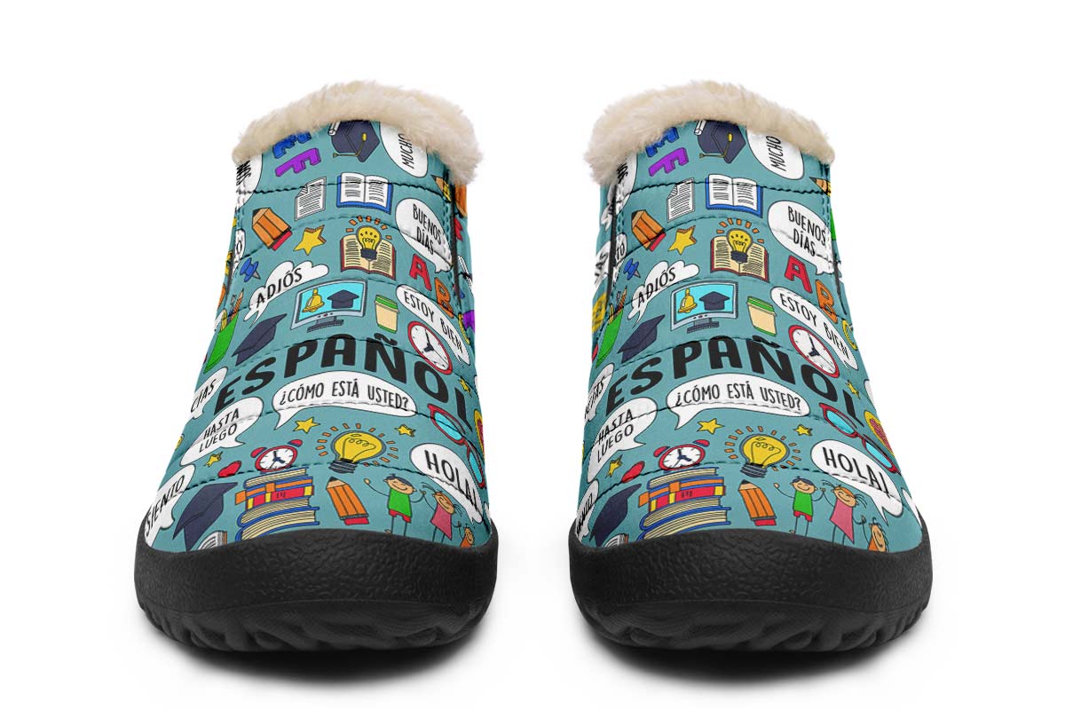 Spanish Teacher Winter Sneakers