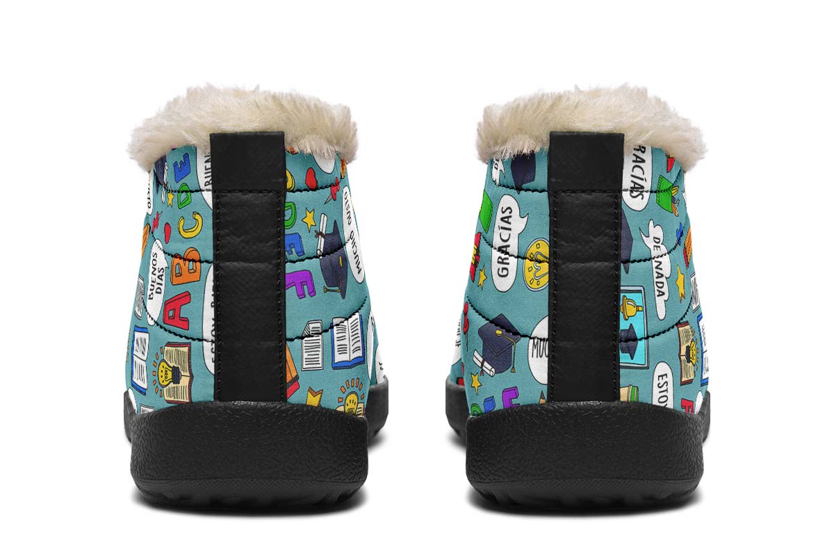 Spanish Teacher Winter Sneakers
