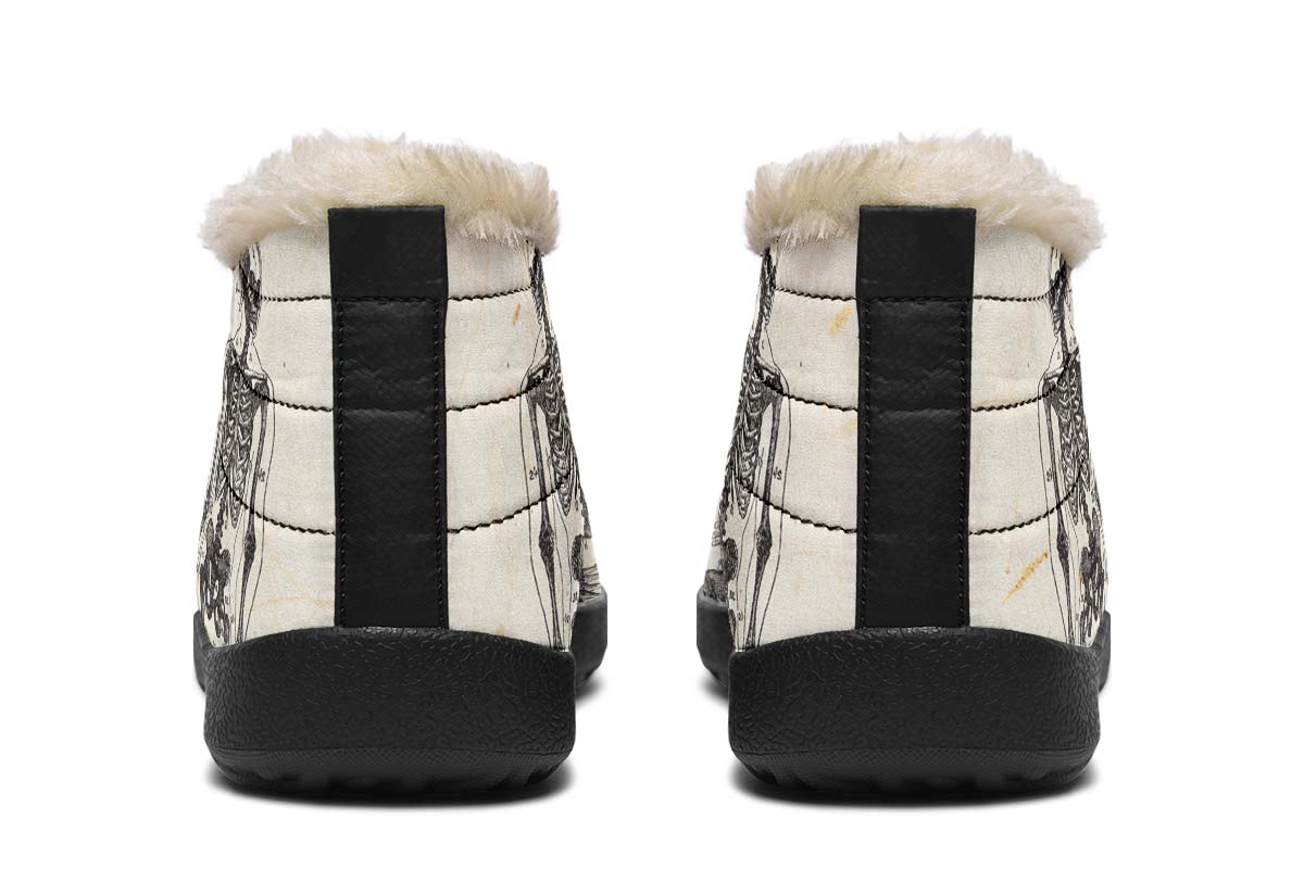 Vintage Anatomy Winter Sneakers